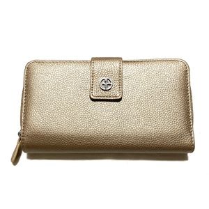 EUC Giani Bernini Leather Zip Wallet